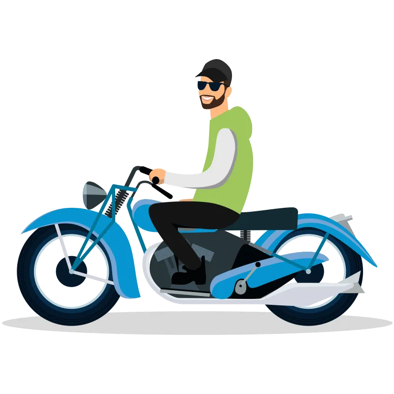 classic motorbike