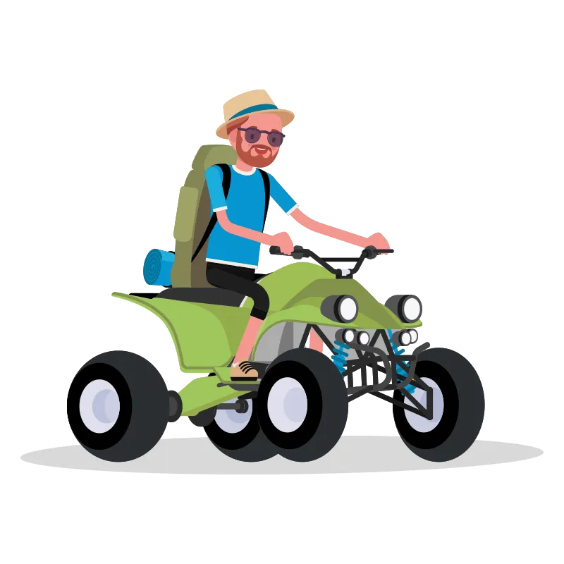 quad bike front